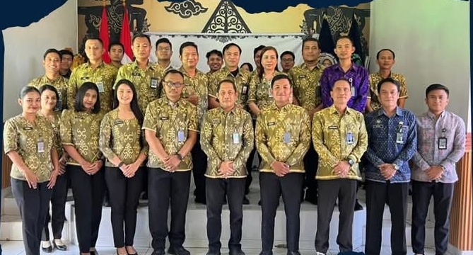 LPKA Kelas II Karangasem Gelar Pengantar Tugas, Lepas Tiga Pejabat Eselon IV Menuju Tempat Tugas Baru