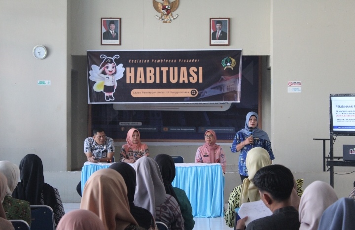 Tingkatkan Kesiapsiagaan, Petugas Lapas Perempuan Sungguminasa Ikuti Habituasi Sarana Keamanan Borgol