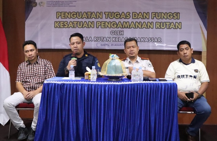 Awali Kepemimpinan, Karutan Makassar Tegaskan Penguatan Disiplin dan Keamanan Rutan