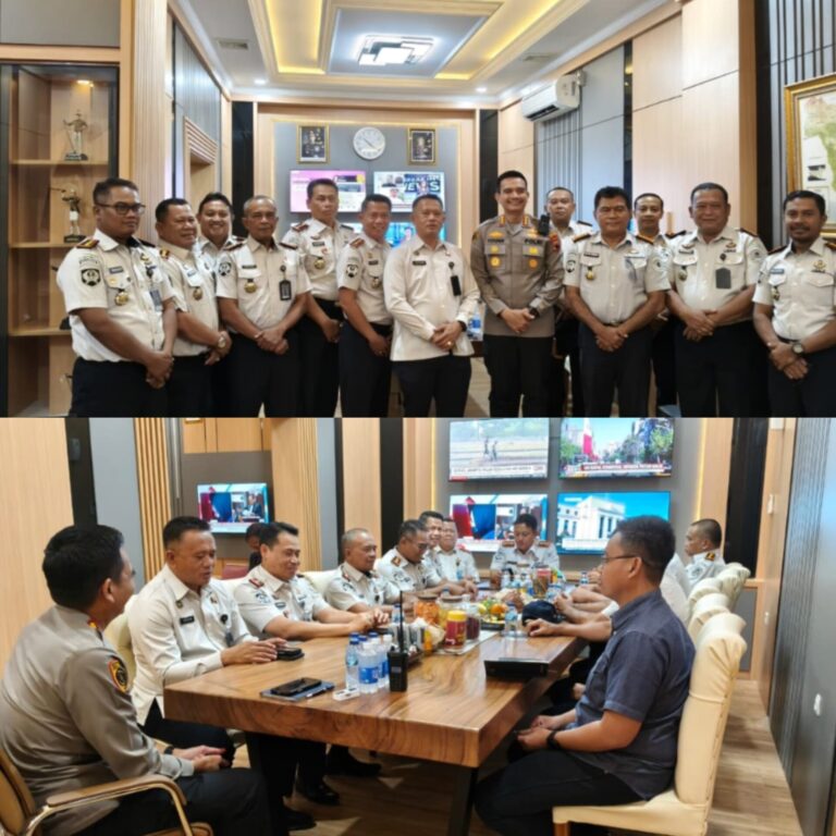Pererat Sinergitas, Jajaran Pemasyarakatan se-Nusakambangan-Cilacap Silaturahmi Ke Polresta Cilacap