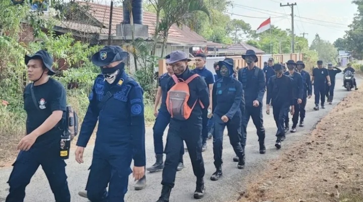 Tempuh 9 Kilometer, Rutan Malino Bentuk Fisik dan Mental PNS melalui Napak Tilas