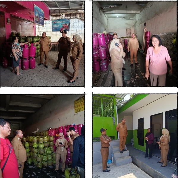 Sidak Pangkalan LPG di Tiga Kecamatan, Dinas Perindustrian dan Perdagangan Kabupaten Gowa Pastikan Ketersediaan dan Distribusi Lancar