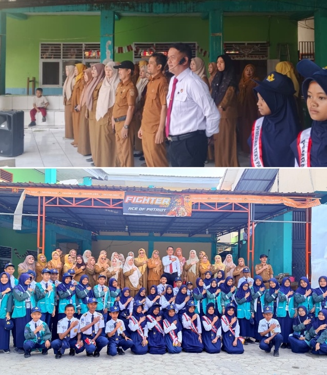Kasat Narkoba Polresta Gowa Sosialisasikan Bahaya Narkoba di SMPN 1 Sungguminasa, Tanamkan Kesadaran Sejak Dini