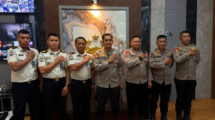 Anjangsana ke Polres Gowa, Kalapas Narkotika Sungguminasa Perkuat Komunikasi dan Koordinasi