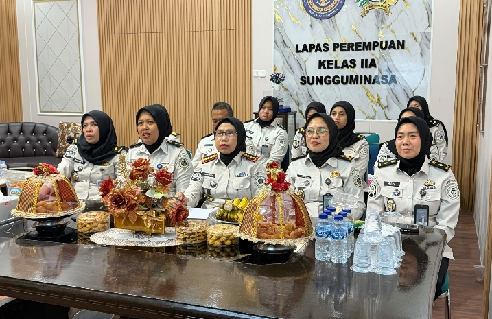 Lapas Perempuan Sungguminasa ikuti Pengarahan Dirjenpas dilanjutkan Sosialisasi Kehumasan, Perkuat Sinergi dan Publikasi Pemasyarakatan