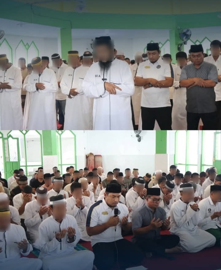 Ikhtiar Memohon Hujan dan Keberkahan, Lapas Bulukumba Gelar Sholat Istisqa’ Bersama Warga Binaan