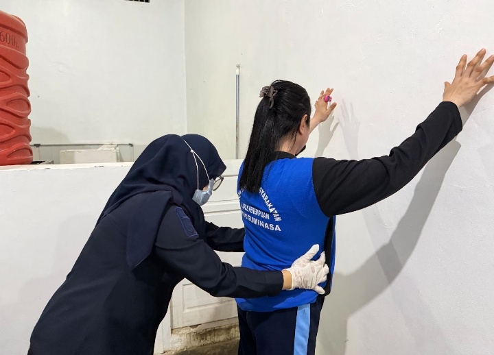 Perkuat Sinergi dan Deteksi Dini, Lapas Perempuan Sungguminasa Gelar Razia Gabungan Bersama APH dan BNNP Sulsel