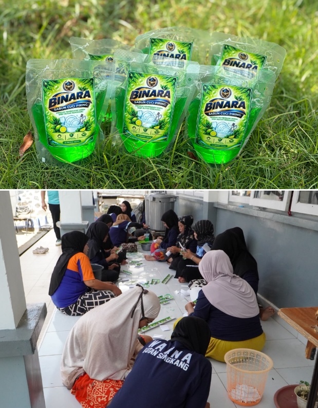 Yuk! Intip Kreativitas Warga Binaan Perempuan Rutan Sengkang Mengemas Produk Sabun Binara Buatannya