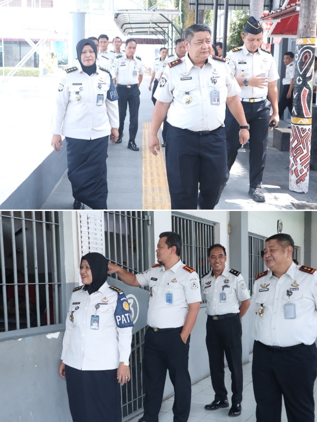 Perkuat Pengawasan, Kakanwil Ditjenpas Sulsel Lakukan Sidak Langsung Kamar Hunian Rutan Makassar