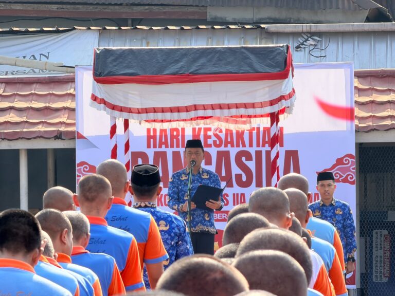 Upacara Hari Kesaktian Pancasila, Lapas Sungguminasa Teguhkan Nilai Pancasila dalam Bertugas