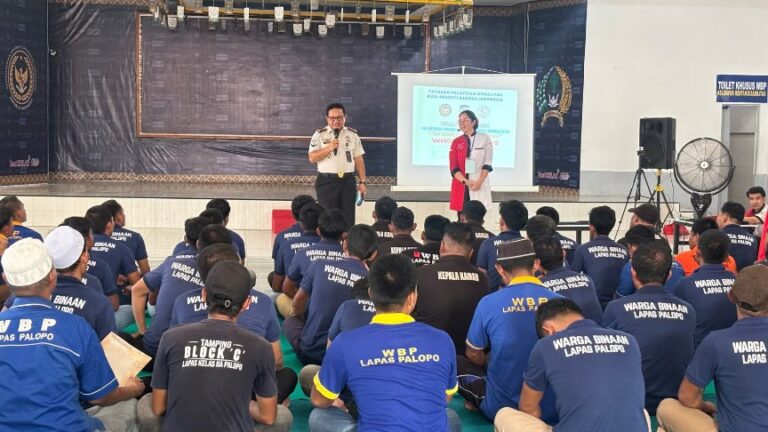 Tanamkan Nilai Moral dan Budi Pekerti, Lapas Palopo Bersinergi dengan Yayasan Pelatihan Moralitas dan Budi Pekerti Bangsa Indonesia