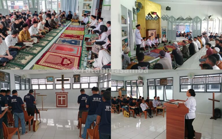 Perkuat Mental Spiritual, Rutan Masamba Gelar Pembinaan Keagamaan bagi Tahanan dan Warga Binaan