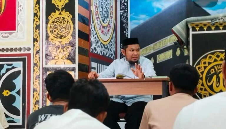 Kokohkan Iman dalam Binaan, Warga Binaan Rutan Selayar Perkuat Rohani Lewat Taklim