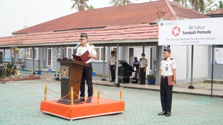 Peringati Sumpah Pemuda, Rutan Sengkang Tanamkan Nasionalisme kepada Warga Binaan
