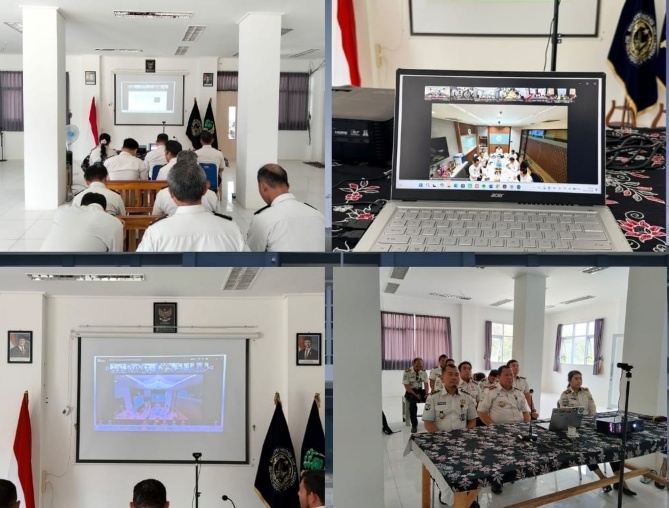 IKUTI RAPAT DIRJENPAS, LAPAS KUMBANG SIAP DUKUNG PEMBENTUKAN PUSAT REHABILITASI DAN REEDUKASI WBP