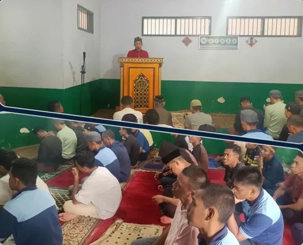Sirami Hati dengan Nilai Keagamaan, WBP Rutan Malino Ikuti Ceramah Pembinaan Rohani