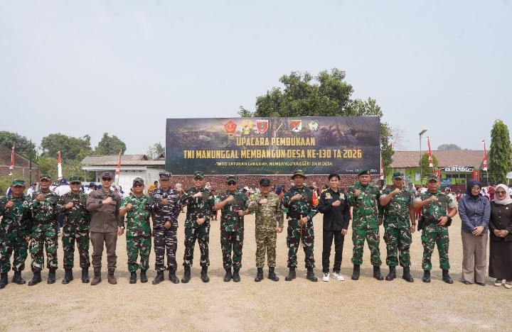 TMMD Ke-130 Tahun 2026 Resmi Dibuka di Gowa, Sinergi TNI dan Masyarakat Percepat Pembangunan Desa