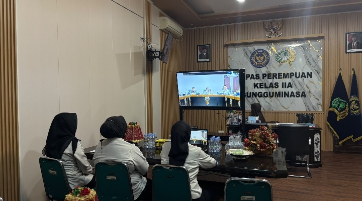 Tingkatkan Akuntabilitas E-Purchasing, Lapas Perempuan Sungguminasa Ikuti Diseminasi Peraturan LKPP Nomor 2 Tahun 2026