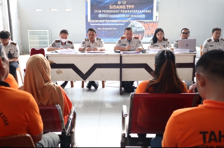 Melalui Sidang TPP, Rutan Makassar Pastikan Setiap Rekomendasi Berbasis Penilaian Objektif
